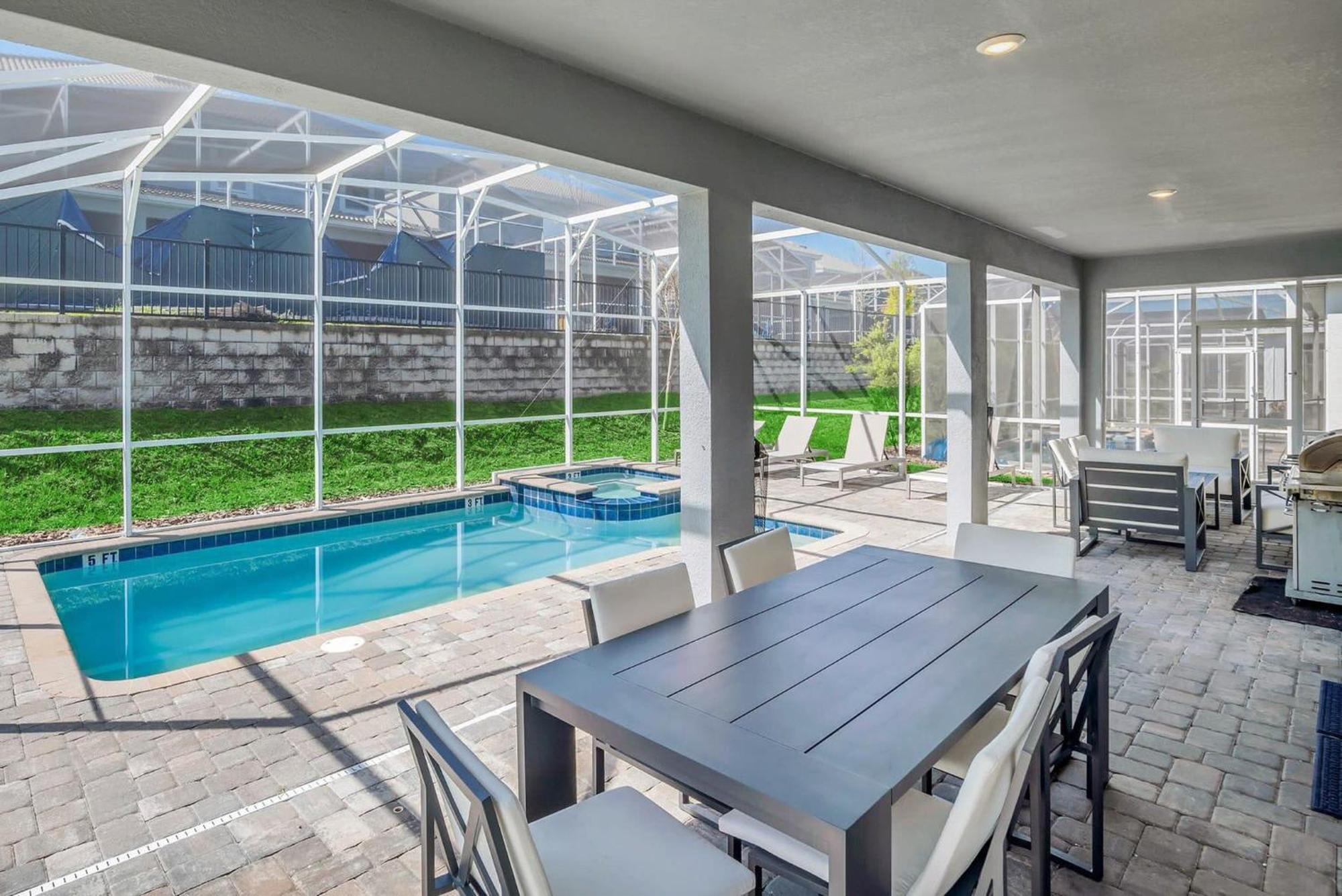 8Br Luxury - Sleeps 22 - Near Disney With Pool & Hot Tub! Davenport Eksteriør billede
